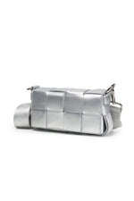 iPhone Bag | Braided Strap | Silver