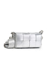 iPhone Bag | Braided Strap | Silver