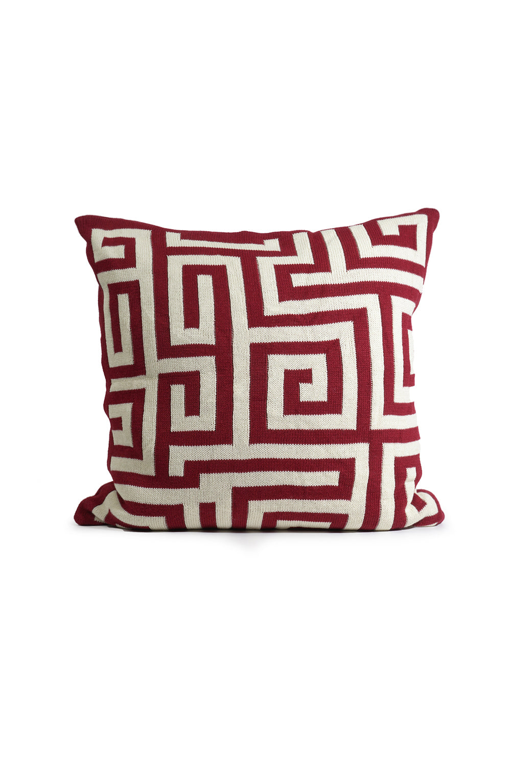 Dark red outlet cushion covers