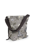  Shoulder Bag | Flower Linen Collection | Khaki
