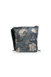Shoulder Bag | Flower Linen Collection | Denim Blue