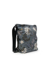 Shoulder Bag | Flower Linen Collection | Denim Blue