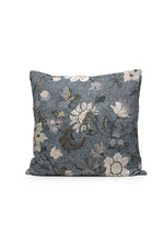  Cushion Cover | Flower Linen Collection | Denim Blue