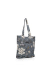 New Shopper | Flower Linen Collection | Denim Blue