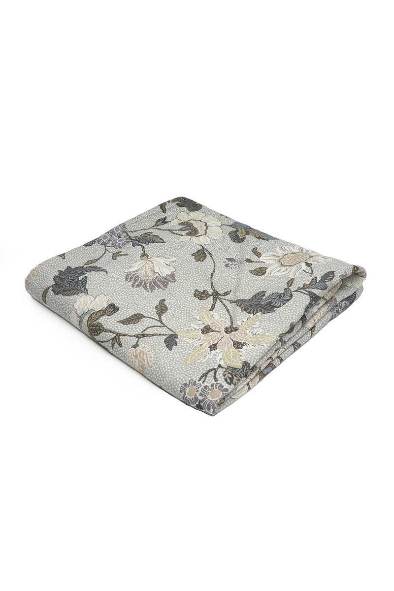 Table Cloth 145x300cm | Flower Linen | White
