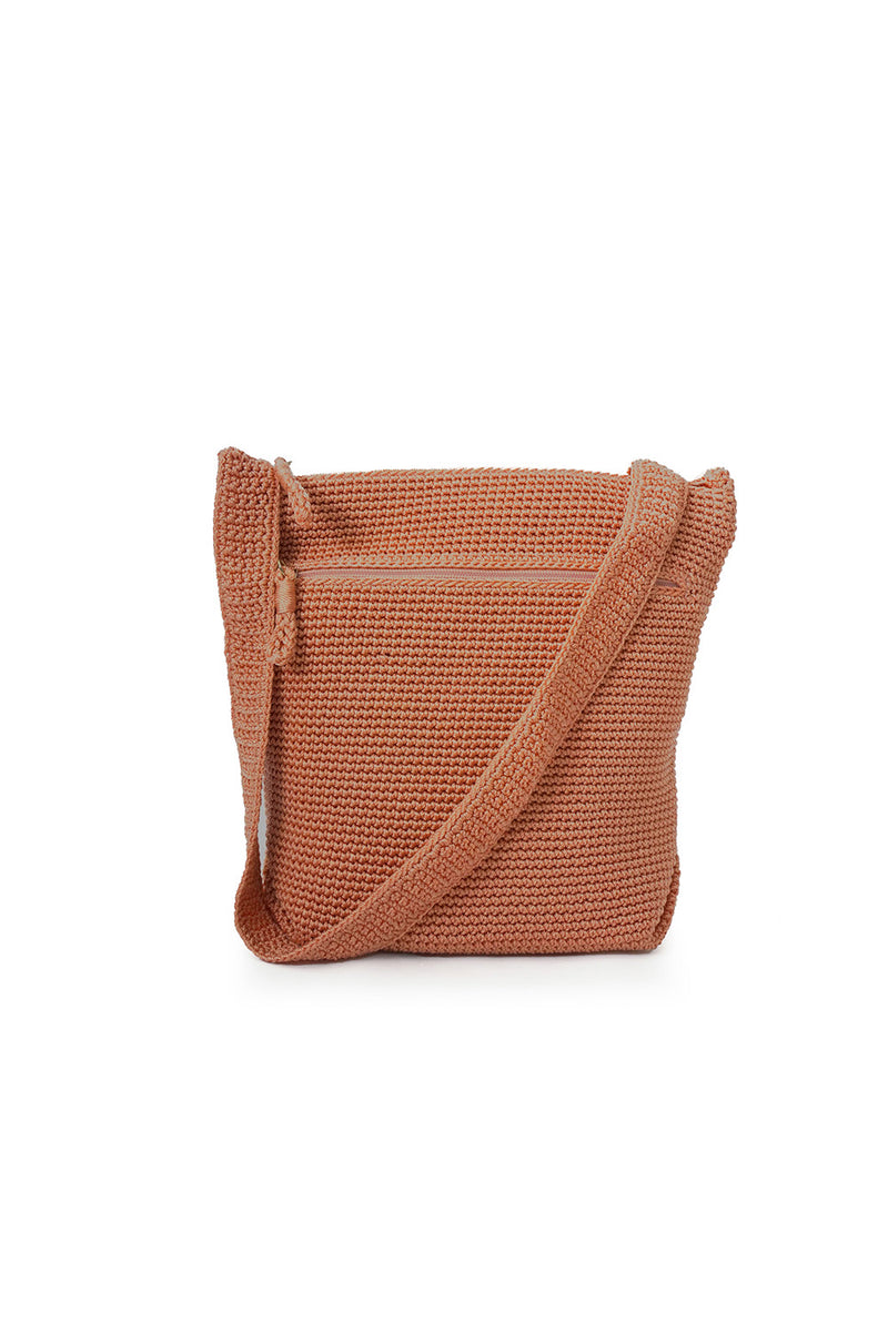  Crossbody Bag | Crochet | Orange