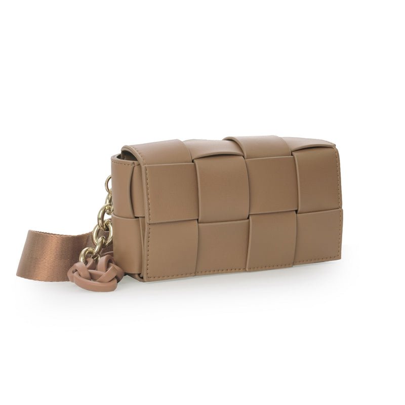 iPhone Bag Braided Strap | Camel