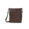 Shoulder Bag | Braided Strap | Chocolate