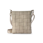  Shoulder Bag | Braided Strap | Grey