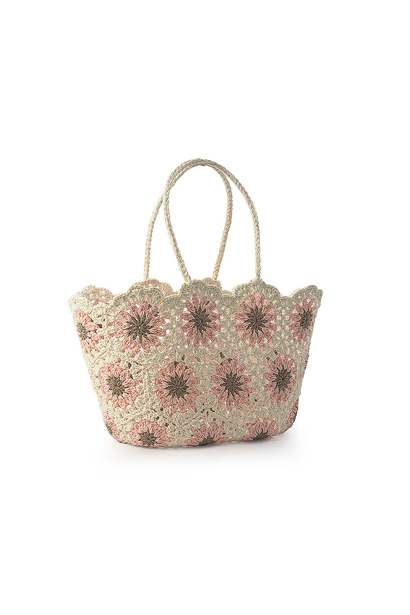 Basket | Sunflower Crochet | White