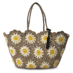  Basket | Crochet Calendula | Sand