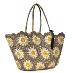  Basket | Crochet Calendula | Sand
