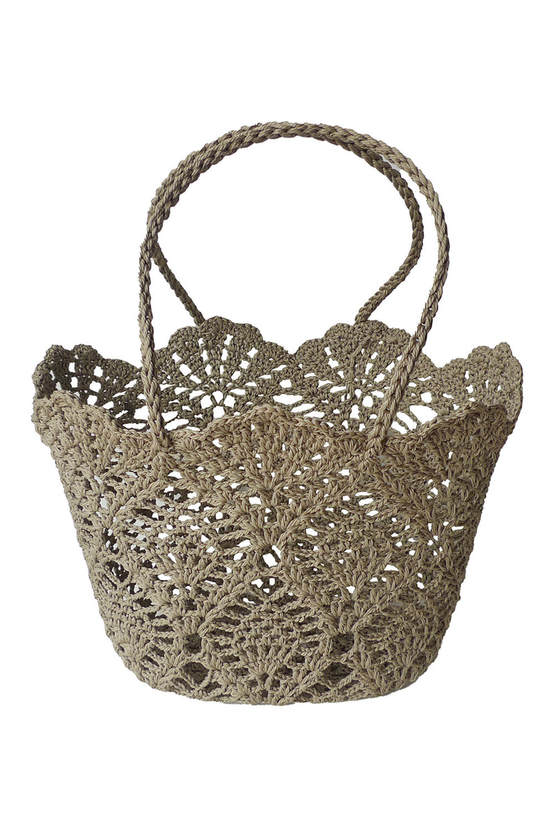  Basket | Daisy Crochet | Sand