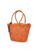  Basket | Daisy Crochet | Orange
