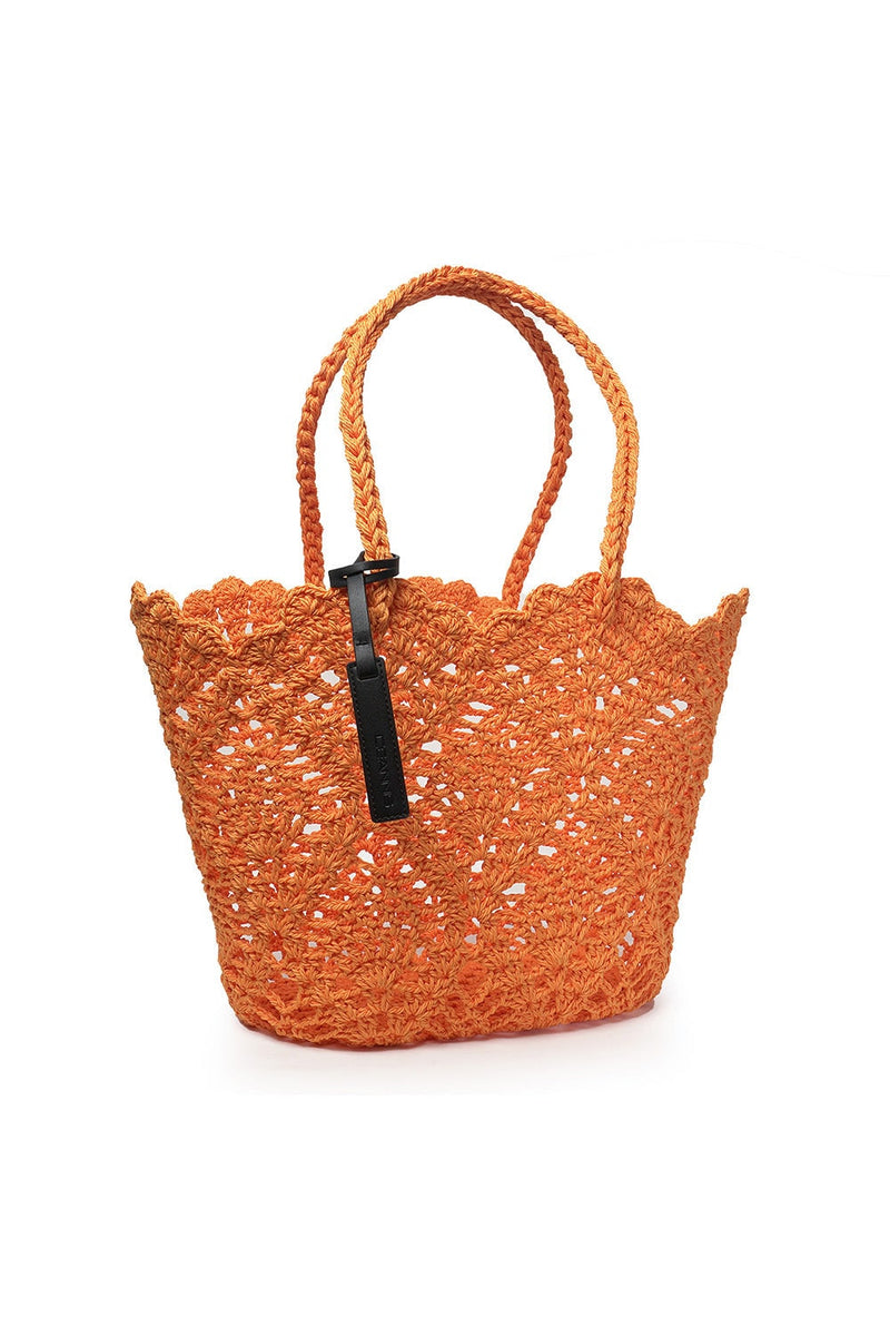  Basket | Daisy Crochet | Orange