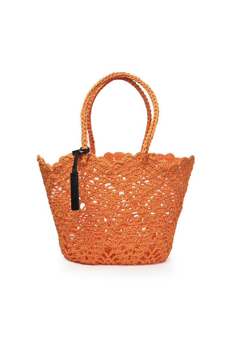  Basket | Daisy Crochet | Orange