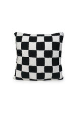Cushion Cover | Knitted Check Collection | Black