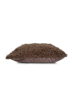 Cushion Cover | Curly Lamb Fake Fur Collection | Nutmeg