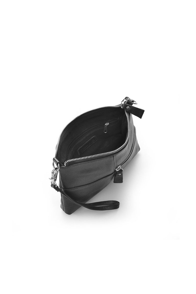 Envelope Bag | Grained Leather | Black
