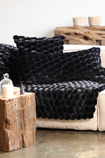 Long Cushion Cover | Egg Collection | Black