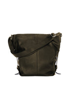 Shoulder Bag | Grained Leather | Brown