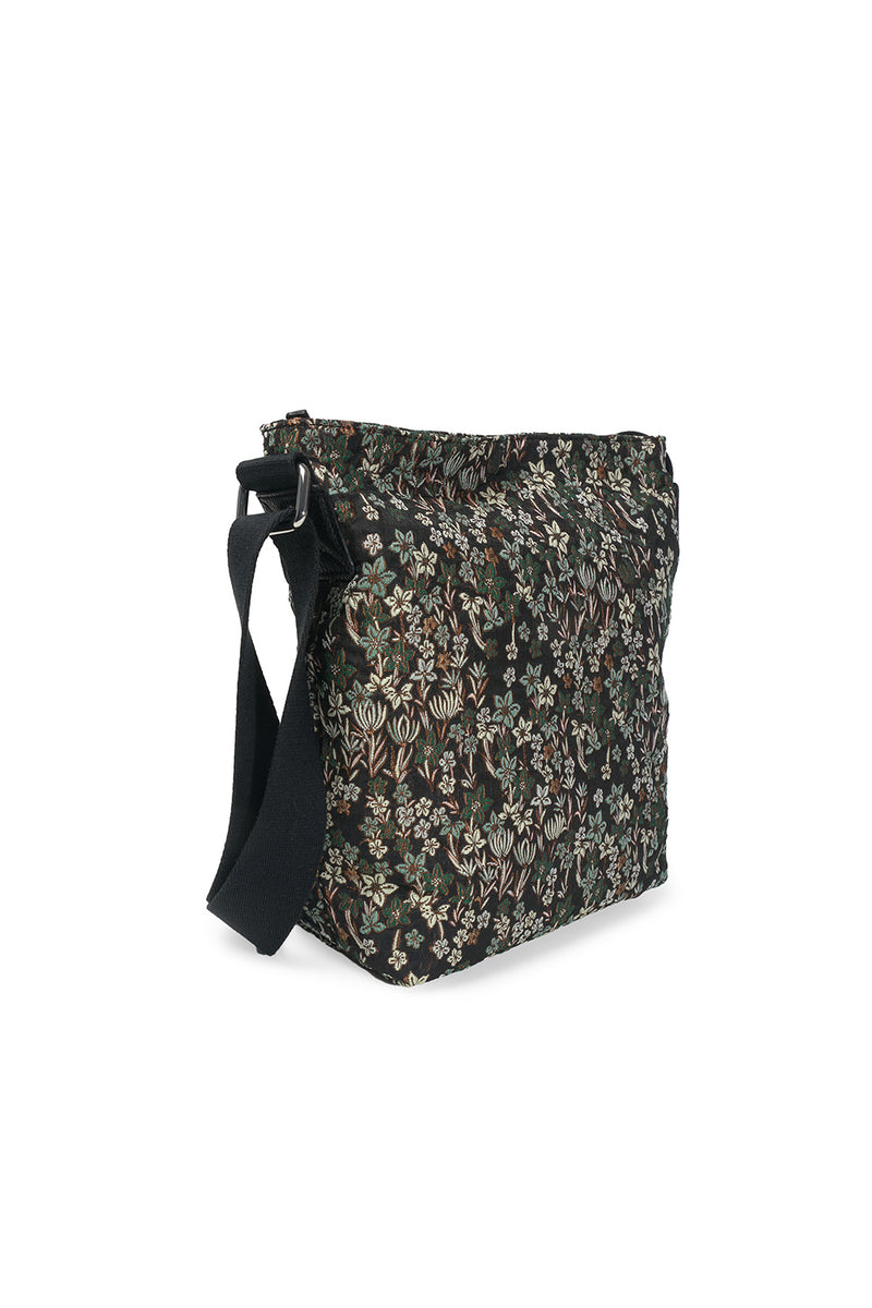  Small Shoulder Bag | Mixed Flower Collection | Green