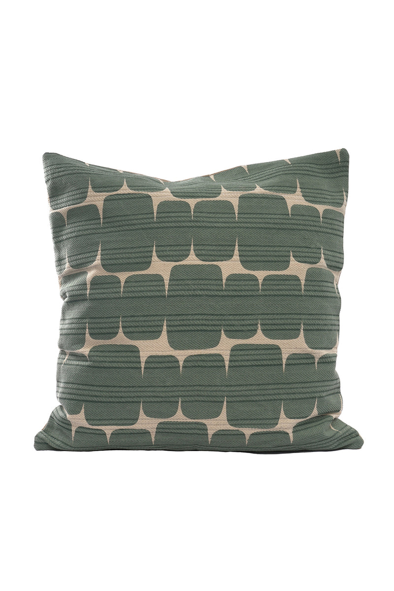 Cushion Cover | Printed Stone | Green