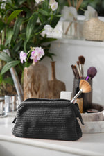 New Cosmetic Bag | Crochet | Black