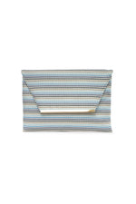 Envelope Bag | Striped | Blue