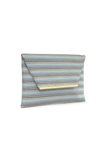 Envelope Bag | Striped | Blue