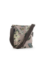 Small Shoulder Bag | Flower Linen Collection | Dusty Pink