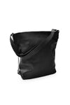 Shoulder Bag | Grained Leather | Black