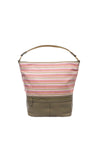 New Shoulder Bag |  Striped | Pink