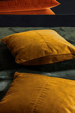 Cushion Cover | Velvet Collection | Yellow