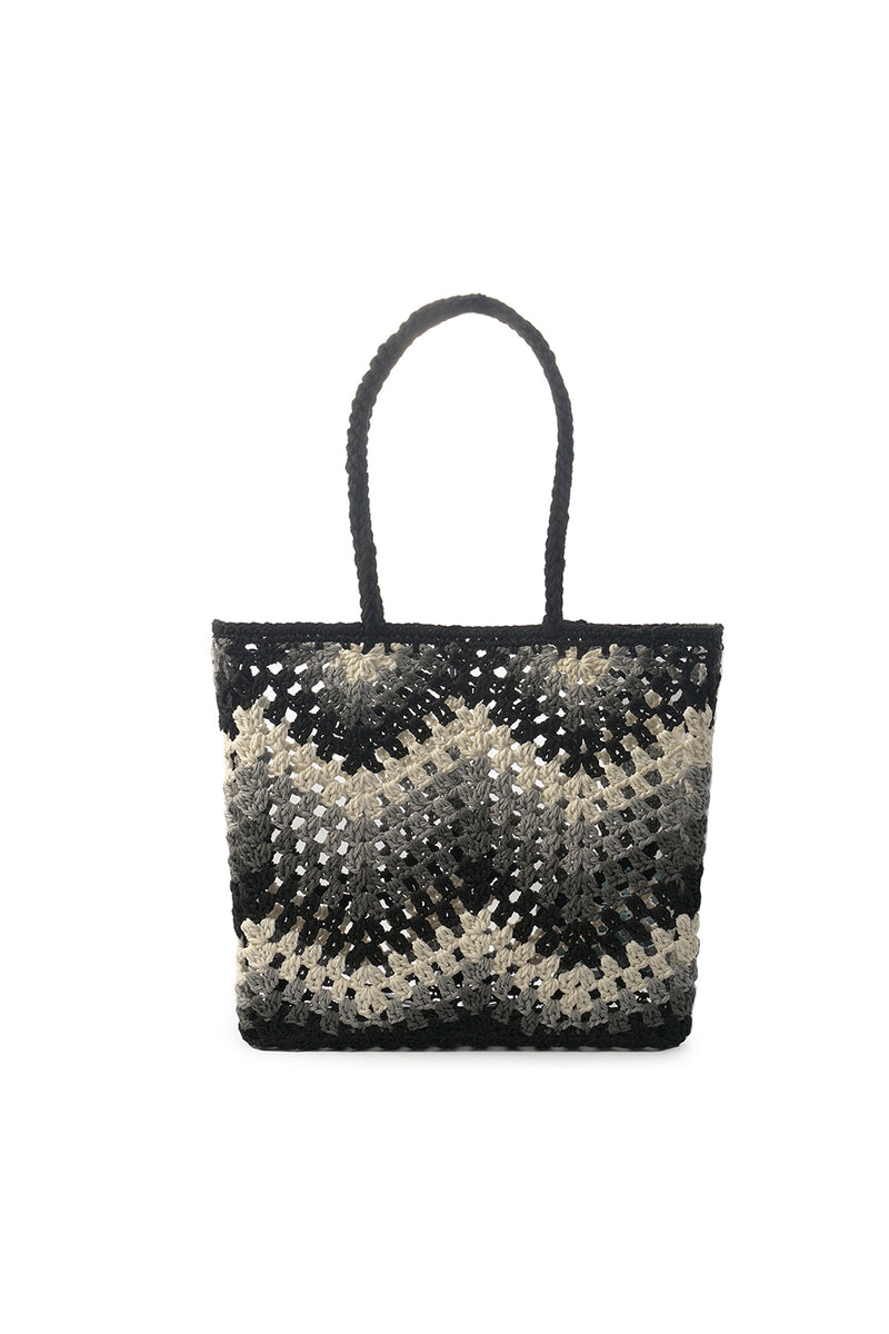Basket | Crochet Wavy | Black