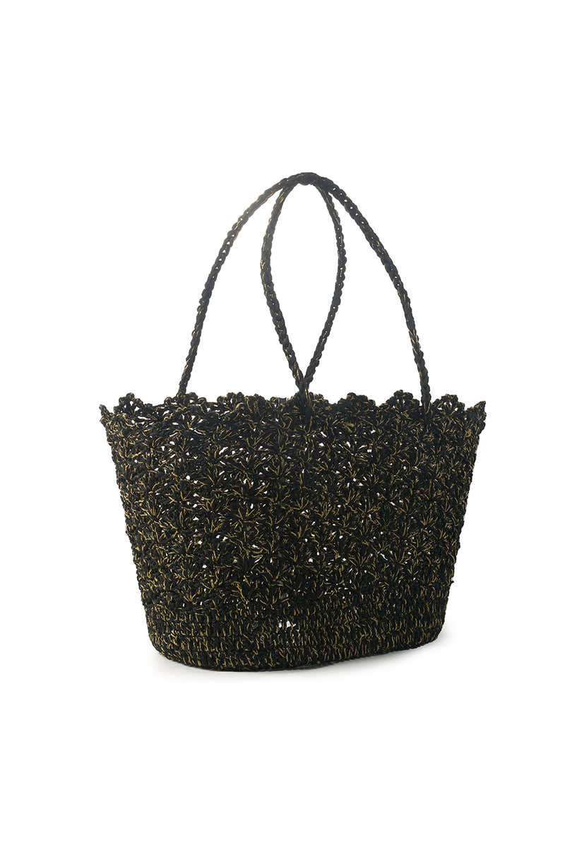 Basket | Party Crochet | Black-Gold