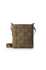 Shoulder Bag | Braided Strap | Taupe