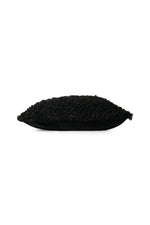 Cushion Cover | Curly Lamb Fake Fur Collection | Black