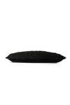 Long Cushion Cover | Curly Lamb Fake Fur Collection | Black